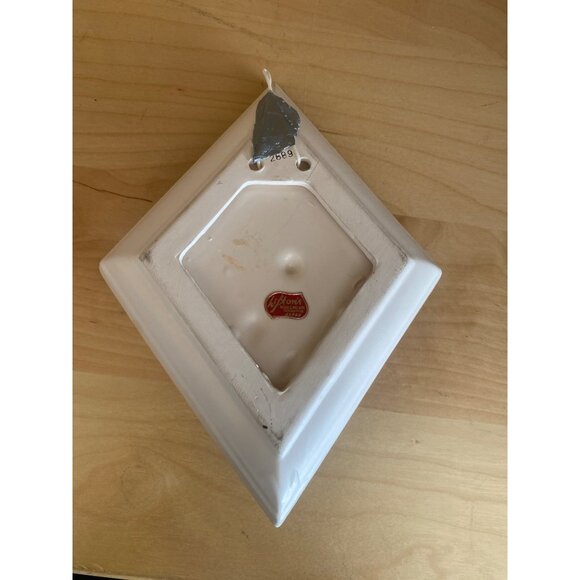 Lefton Japan Bird Wall Plaque #2889 – Mid-Century 1950s Ceramic 3D Bird & Roses - Picture 9 of 10